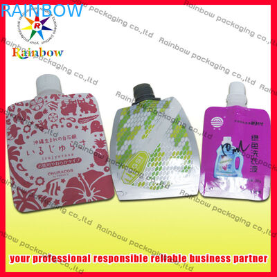 İçecek İçin Isı Yalıtımlı Pe Emzikli Kese Ambalajı 50ml / 60ml