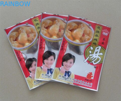 Gıda için Kilitli PET / AL / PE Alüminyum Folyo Çanta Ambalaj Çanta