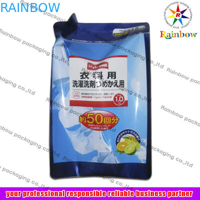 OPP Deterjan İçin Stand Up Alüminyum Folyo Çanta Ambalaj Torbası