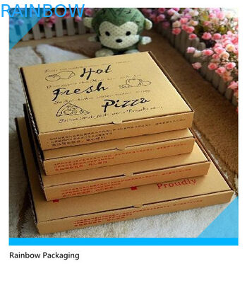 Pizza yüzeyini ambalaj yüzeyi ile katlanabilir ambalaj götürün