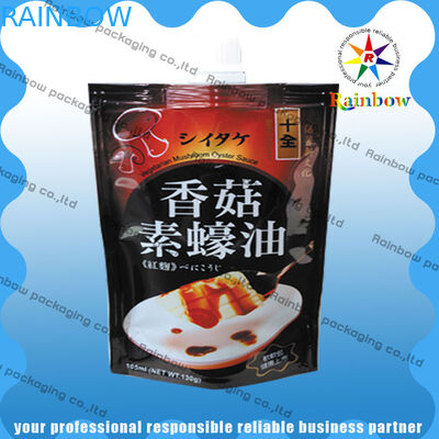 Snack / Baharatlar İçin Üçlü Renkli Baskı Snack Bag Ambalaj Gıda Sınıfı Plastik Ambalaj