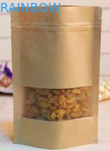 Geri dönüşümlü Özelleştirilmiş Kağıt Torbalar, Stand Up Kraft Kağıt Ambalaj Torbası