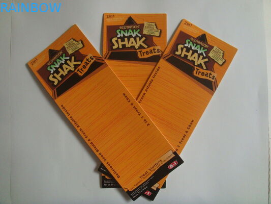 Çekici Blister kart paketleme 250 Gram Kraft kağıt ile Euro asmak delik