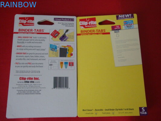 Renkli Blister Kart Ambalaj Euro asın Hole İçin Makas Ambalaj