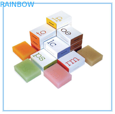 Cusomized Baskı Kağıt Kutu Ambalaj, El Yapımı Sabun Ambalaj Kutusu