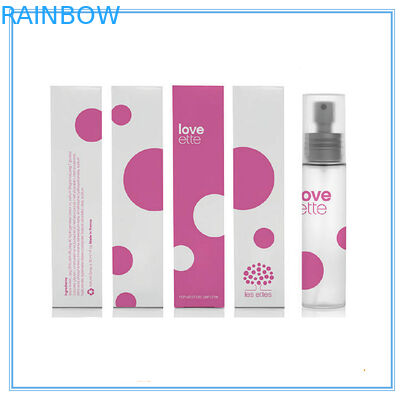 Kırmızı Kozmetik Kağıt Kutu Ambalajı 350 Gram Beyaz Kağıt Beyaz