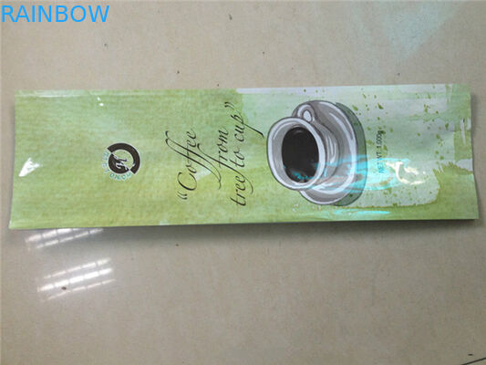 8 oz Kahve / Bean Ambalaj İçin Vana Geri Dönüşümlü Plastik Ambalaj Torbası