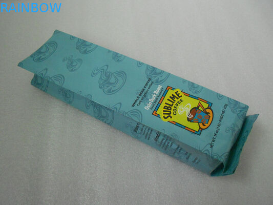 Mavi Yan Gusset Alüminyum Folyo Ambalaj, The Coffee Bean Ambalaj