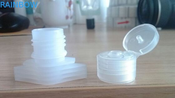 Özel Sky Blue Plastik Borulu Kese Ambalajı Portakal Suyu İçecek Ambalajı