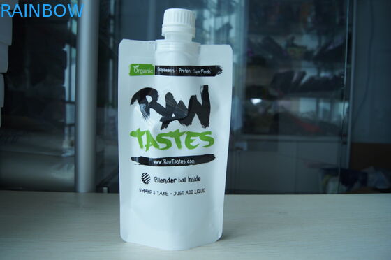 Sıvı PET / NY / PE Emzikli Kese Ambalajı Geri Dönüşümlü Doypack