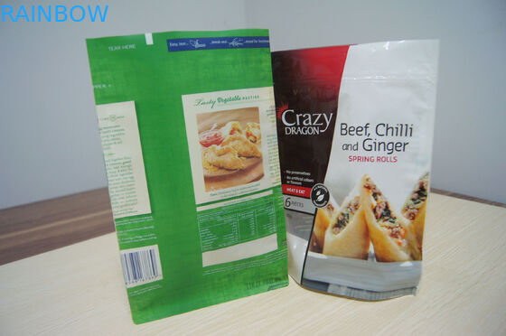 Şerit Düz Tabanlı Ev Tipi Mikrodalga Buhar Poşetleri PA / NY Bariyer