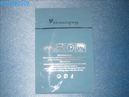 Özel Maske Mavi Tırmanmak Yolu Folyo Kozmetik Ambalaj Çanta Zengin Nem