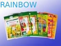 3'lü Conta Lamine Plastik Torbalar Paketleme Erik Canlı Baskı