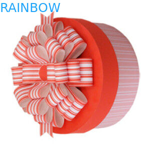 Kağıt Silindir - Doğum Günü Pastası için Pembe Ambalaj Şeklinde Hediye Kutusu