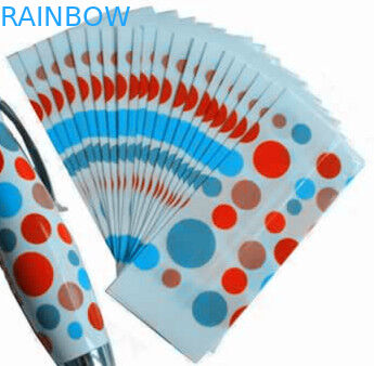 Tükenmez Kalem için Şık Dot Tasarım PET Isı Shrink Sleeve Etiketleri