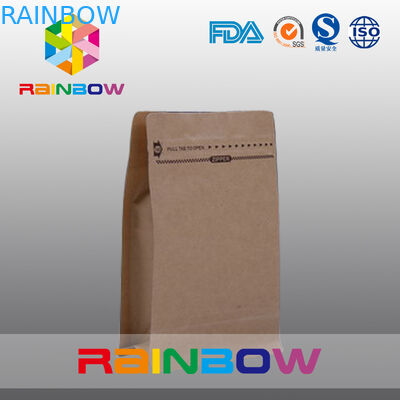 Sığır Sarsıntılı Ambalaj İçin Özelleştirilmiş Doğal Kahverengi Kağıt Torbalar