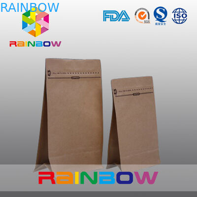 Sığır Sarsıntılı Ambalaj İçin Özelleştirilmiş Doğal Kahverengi Kağıt Torbalar