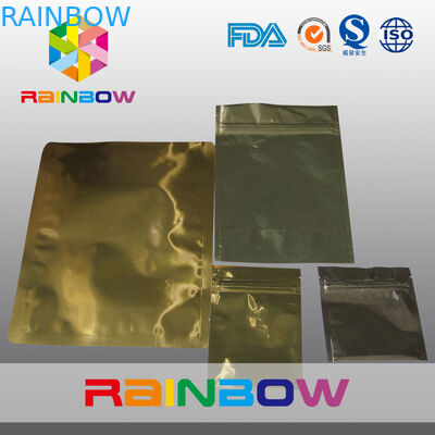 Gıda Sınıfı Malzemesi Altın Orta Folyo Poşet Ambalaj Çevre Dostu