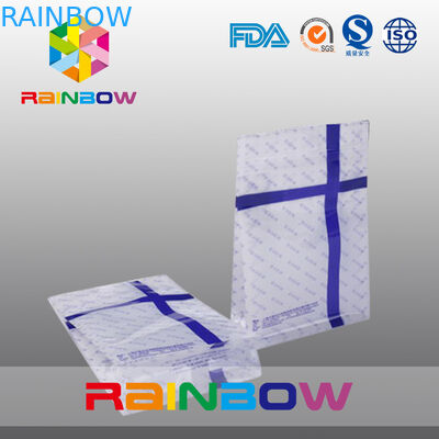 Gravür Baskılı Düz ​​Tabanlı Plastik Torbalar Paketleme Kilitli Gıda Sınıfı