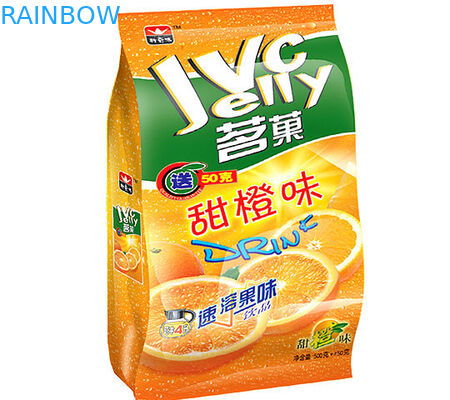 Plastik Shining Finish Düz Tabanlı Stand Up Cips Paketleme Çantası, Tırtıklı Çentikli