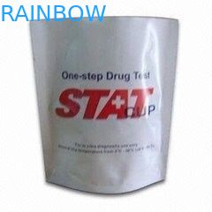 Isı Mühürlenebilir Kuru Koruyucu Kılıfı Çanta, Baskı Kilitli Alüminyum Folyo Kılıfı Stand Up