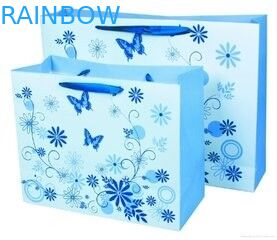 Baskı Düz ​​Kolu Kraft Özelleştirilmiş Kağıt Torbalar Güzel Kız Alışveriş Çantası Ile Kalp