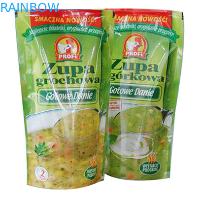 Takviyeler için Fermuar ile Alüminyum Folyo Yalıtım Gıda Vakumlu Mühür Torbaları Torba Kılıfı