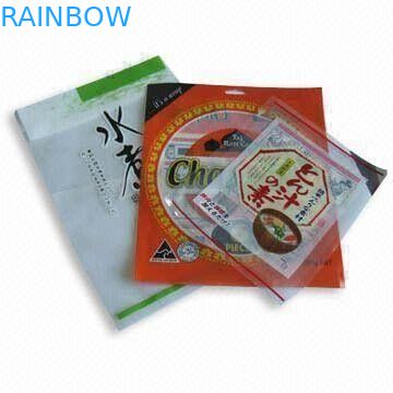 Vakumlu Gıda Kese / Plastik PE Gıda Torbası Yüksek Sıcaklık Buharda Gıda Retort Kılıfı