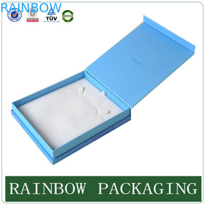 Özel Boyut Sky Blue Mücevher Kutusu, Mücevher Kutusu için Grazioso Karton Kutu