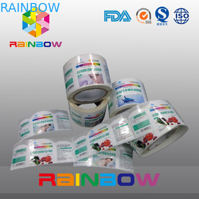 Isıya Dayanıklı Baskılı Shrink Sleeve Etiketleri / PVC Shrink Plastik Etikel Şişirme