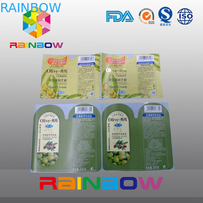 Özelleştirilmiş Etiketler Kendinden Yapışkanlı Kağıt Küçültmek Kol Etiketleri / Şişe / Çanta İçin Etiketler