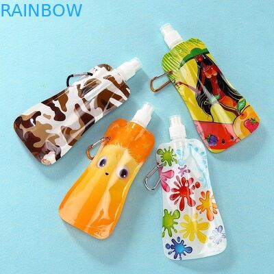 Özel Tip Suyu / İçecek Metal Yüzük ile Yan Gusset Torbalar Ambalaj