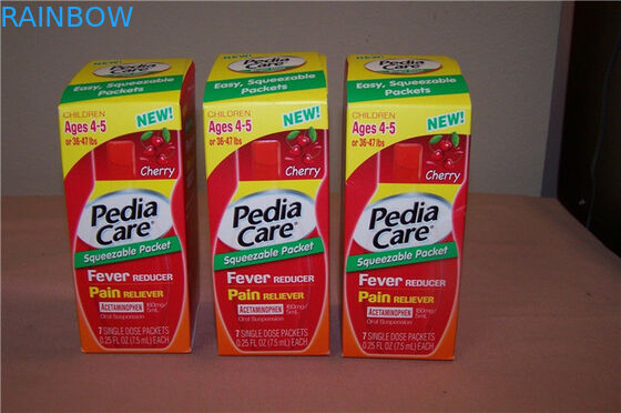 Ağrı Düşürücü Ambalaj için Özel Baskılı Kağıt Kutu, Ağrı Rahatlatıcı Kağıt Kutu Paketleri