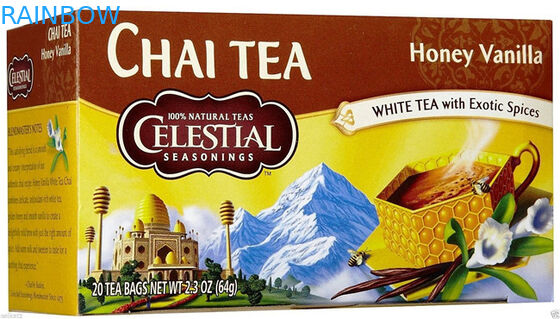 Oluklu Kağıt Kutu Ambalaj Tatlandırıcı Kağıt Kutu Paketleri, Hange Delikli