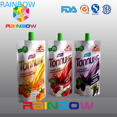 Çift fermuarlı 140ml 200ml Yeniden Sıkıştırılmış Bebek Mamaları