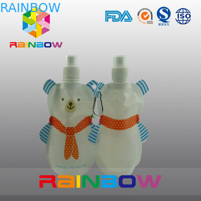 Çift fermuarlı 140ml 200ml Yeniden Sıkıştırılmış Bebek Mamaları