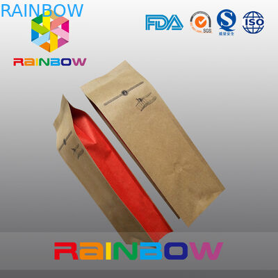 Özel Kahve / Çay Poşetleri Ambalajları Geri Dönüşüm Kraft Kağıtları