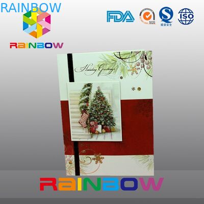 Noel Tebrik / Düğün Davetiyeleri için Özel Kağıt Sanatı Kartı