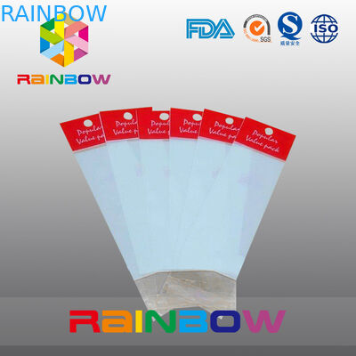 Kırmızı OPP Başlık Çantası, Baskılı Selefon Çantaları, Düz Plastik Torbalar