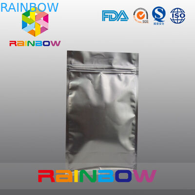 Mat siyah 8 yan mühür kahve paketleme alt köşebent çanta kilitli