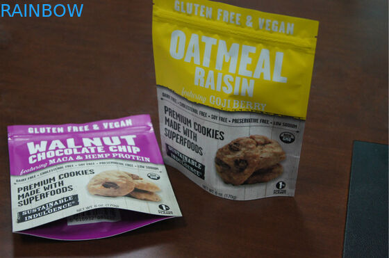 Özel Tasarım Ziplock ile Gıda Sınıfı Plastik Snack Ambalaj Doypack