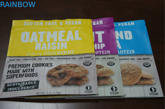 Özel Tasarım Ziplock ile Gıda Sınıfı Plastik Snack Ambalaj Doypack