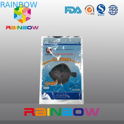 Alüminyum Folyo 1kg Fermuar Balıkçılık Bait Çanta ile Pet Gıda Kılıfı Ayakta