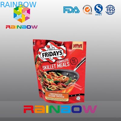 Gıda Sınıfı Kendinden Ayaklı Kilitli Plastik Torbalar Paketleme Torbası