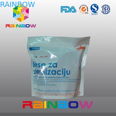 Gıda Sınıfı Kendinden Ayaklı Kilitli Plastik Torbalar Paketleme Torbası