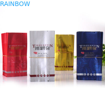 Gravür Baskı Yan Gusset Folyo Çin Çay Paketleme Torbaları 10g 12g