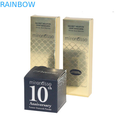 Kozmetik / Parlak Kozmetik Kutu Ambalaj için Özel Logo Pinted Kağıt Kutu Ambalajı