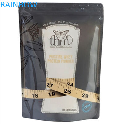 Whey Protein Tozu Paketleme Çantası İçin 1 lb Plastik Poşet Ambalajı