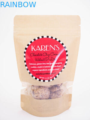 Özel Baskılı Yeniden Kapanabilir Folyo Kaplamalı Kurabiye Plastik Torbalar Paketleme Kilitli Paketleme