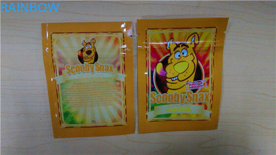 4g Scooby Snax Bitkisel Tütsü Ambalaj Torbaları Scooby Snax Yeşil Elma / Hipnotik Torbalar